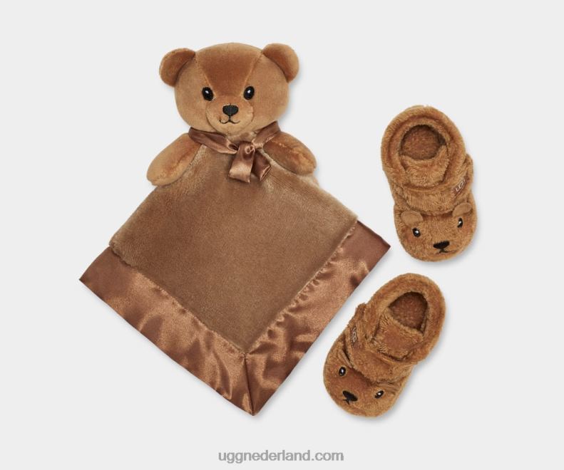 Baby kastanje UGG bixbee en lieve beer stuffie 686ZP2020
