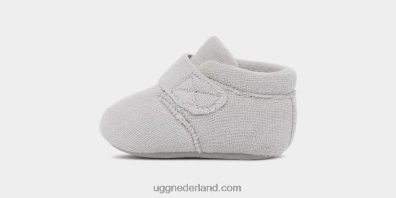 Baby zilveren rook UGG bixbee badstof 686ZP2026