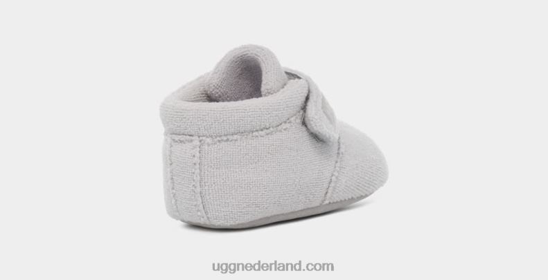 Baby zilveren rook UGG bixbee badstof 686ZP2026