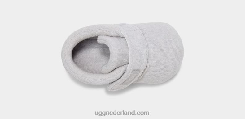 Baby zilveren rook UGG bixbee badstof 686ZP2026