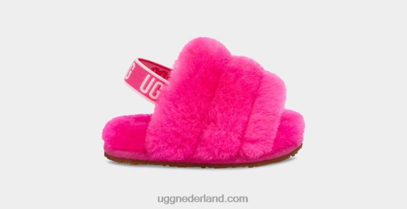 Baby rots roos UGG pluis ja schuif en lief 686ZP2216