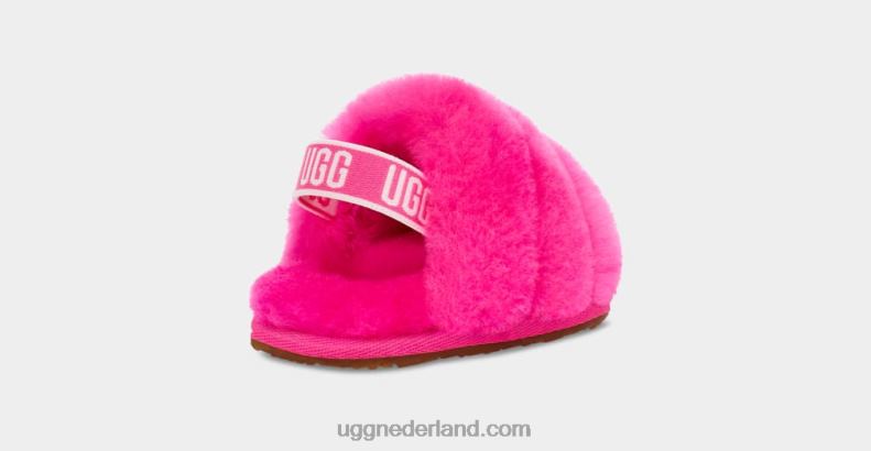 Baby rots roos UGG pluis ja schuif en lief 686ZP2216