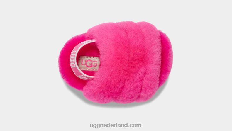 Baby rots roos UGG pluis ja schuif en lief 686ZP2216