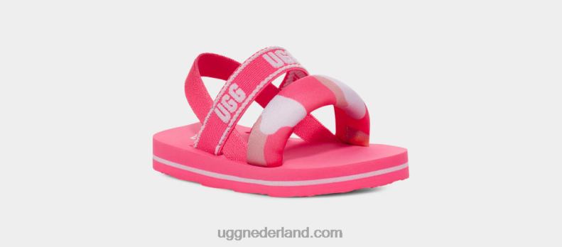 Baby tof roze UGG zuma sling camopop 686ZP328