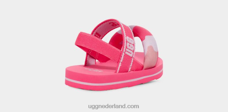 Baby tof roze UGG zuma sling camopop 686ZP328