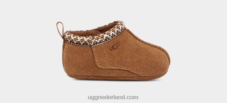 Baby kastanje UGG tasman en muts 686ZP2035