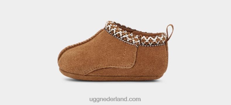 Baby kastanje UGG tasman en muts 686ZP2035