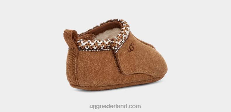 Baby kastanje UGG tasman en muts 686ZP2035