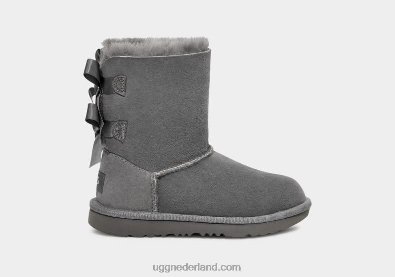 kinderen grijs UGG bailey bow ii laars 686ZP2327