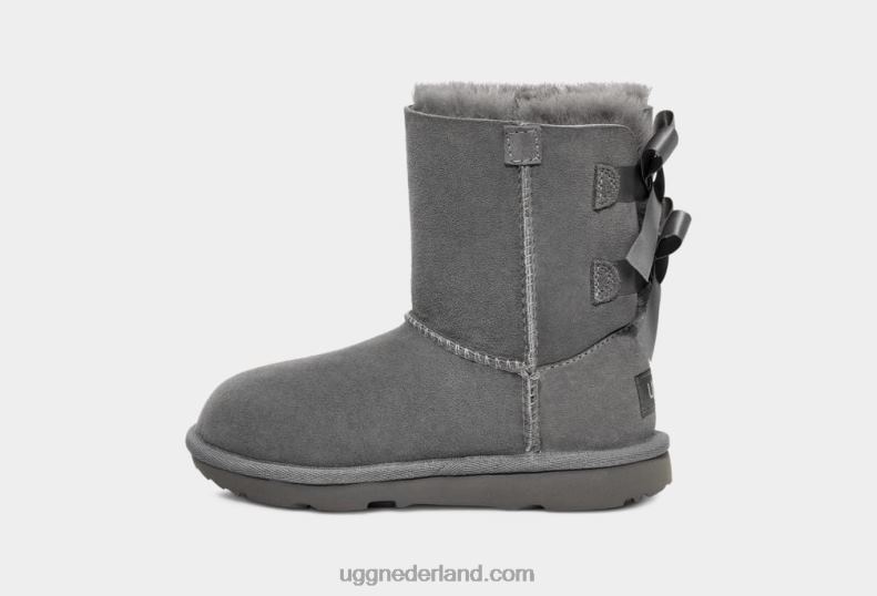 kinderen grijs UGG bailey bow ii laars 686ZP2327