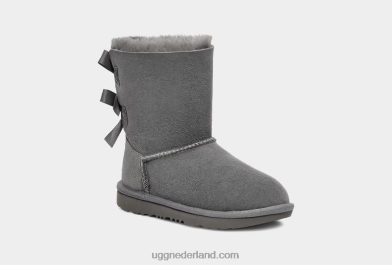 kinderen grijs UGG bailey bow ii laars 686ZP2327