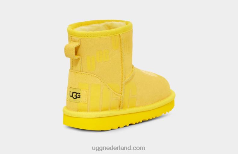 kinderen kanarie UGG klassieke mini-scattergrafiek 686ZP2335