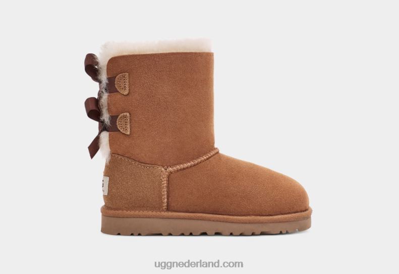 kinderen kastanje UGG bailey bow ii laars 686ZP1711
