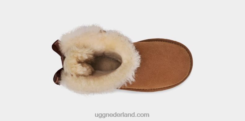 kinderen kastanje UGG bailey bow ii laars 686ZP1711