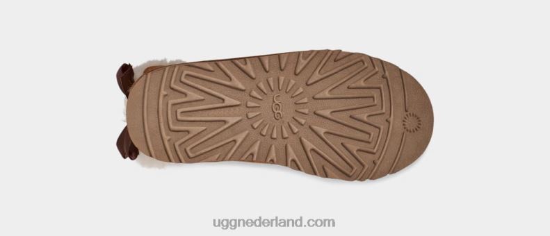 kinderen kastanje UGG bailey bow ii laars 686ZP1711