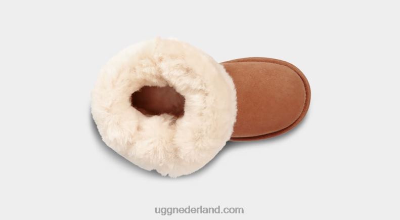 kinderen kastanje UGG bailey button ii laars 686ZP1709