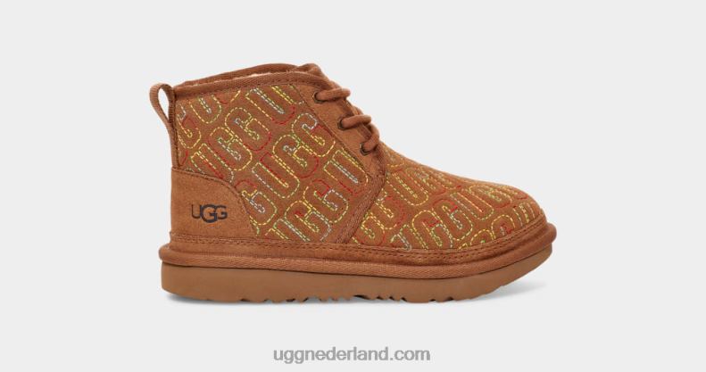 kinderen kastanje UGG neumel ii grafische steek 686ZP1790