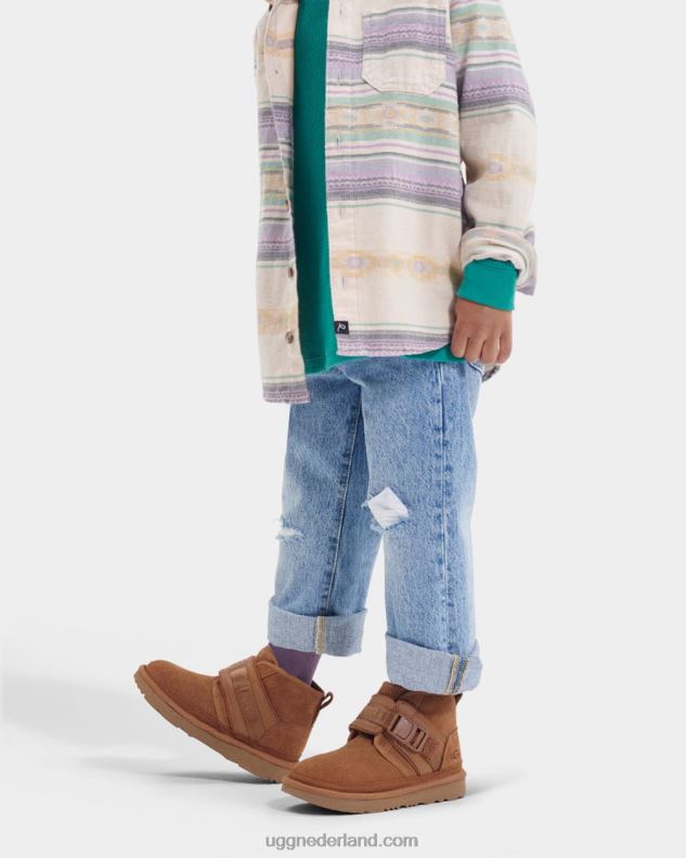 kinderen kastanje UGG neumel snapback 686ZP1707