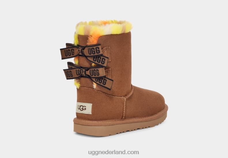kinderen kastanje UGG vestingmuur geruite punk 686ZP1773