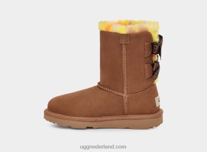 kinderen kastanje UGG vestingmuur geruite punk 686ZP1773
