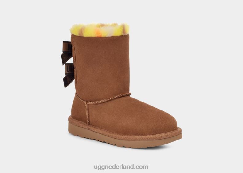 kinderen kastanje UGG vestingmuur geruite punk 686ZP1773