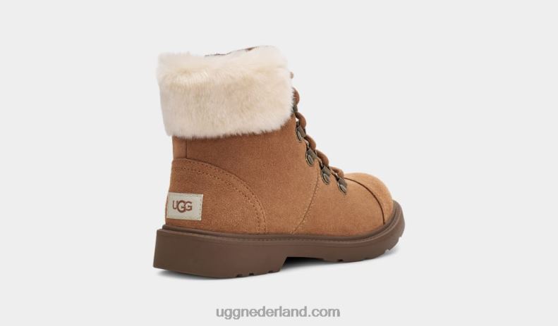 kinderen kastanje suède UGG azell wandelweer 686ZP2334