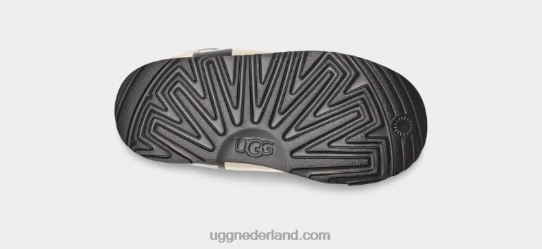 kinderen naturel/zwart UGG classic clear mini ii 686ZP1749