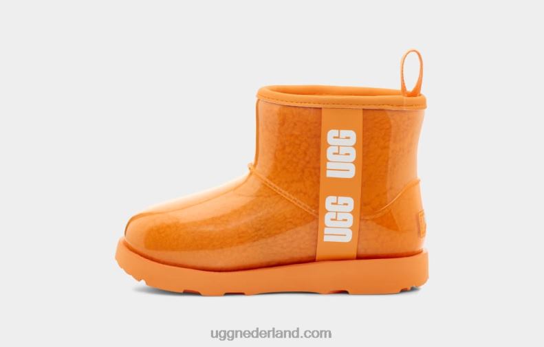 kinderen papaya sinaasappel UGG classic clear mini ii 686ZP1750