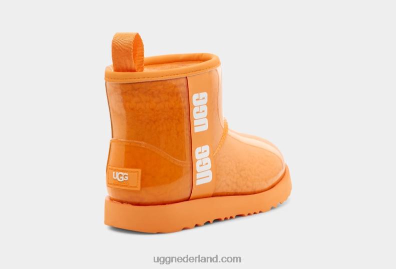 kinderen papaya sinaasappel UGG classic clear mini ii 686ZP1750