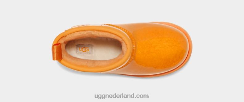 kinderen papaya sinaasappel UGG classic clear mini ii 686ZP1750
