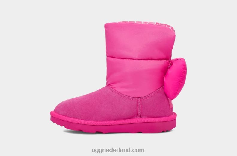kinderen rots roos UGG Bailey Bow maxi golflengte 686ZP2332