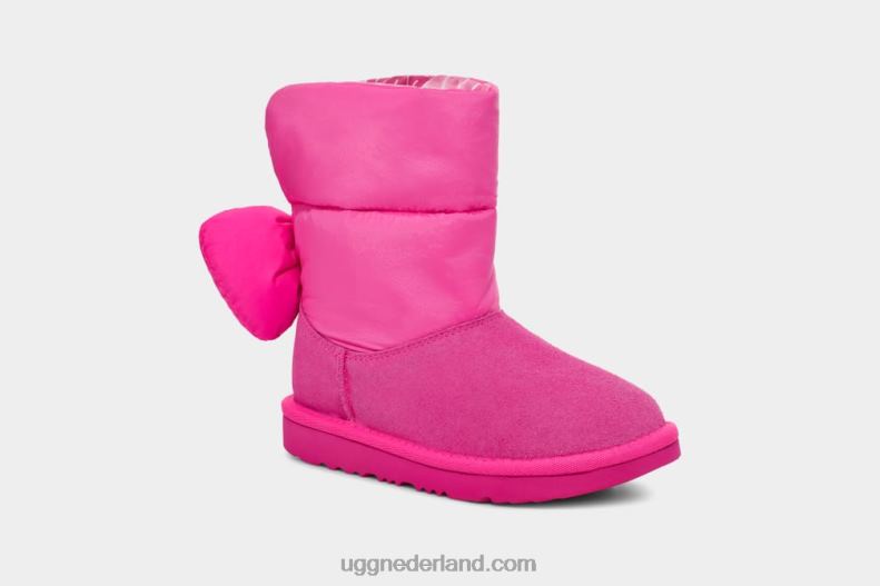kinderen rots roos UGG Bailey Bow maxi golflengte 686ZP2332