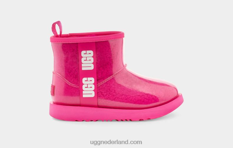kinderen rots roos UGG classic clear mini ii 686ZP1755