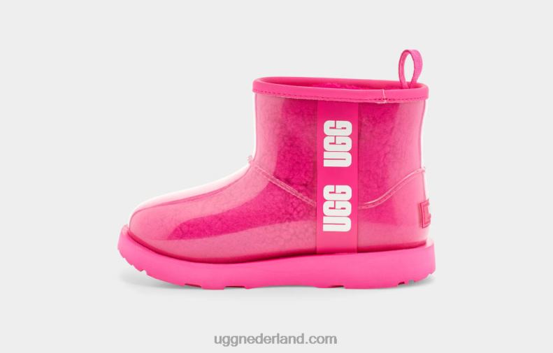 kinderen rots roos UGG classic clear mini ii 686ZP1755