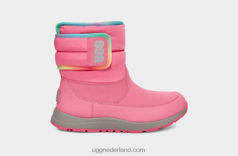 kinderen roze roos/regenboog UGG toty weer regenboog 686ZP261