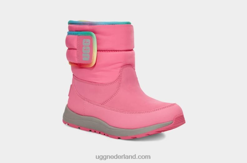 kinderen roze roos/regenboog UGG toty weer regenboog 686ZP261