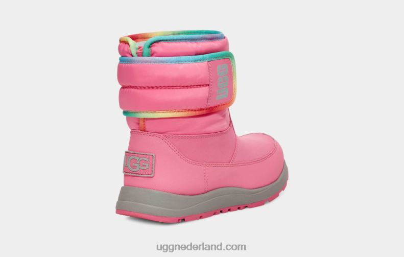 kinderen roze roos/regenboog UGG toty weer regenboog 686ZP261