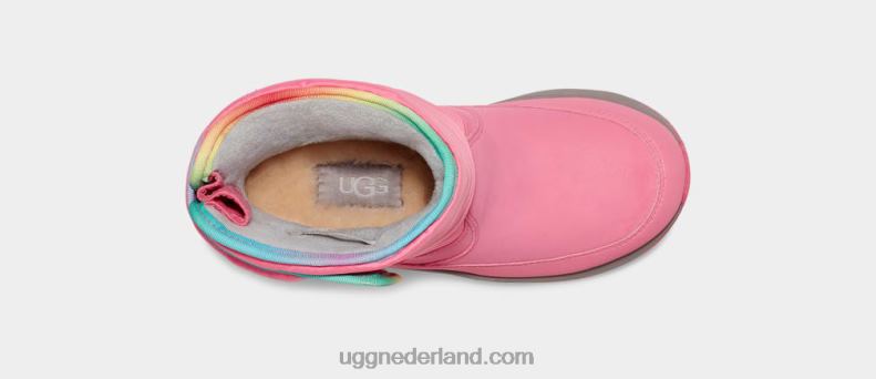kinderen roze roos/regenboog UGG toty weer regenboog 686ZP261
