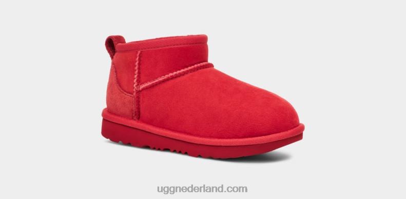 kinderen samba rood UGG klassieke ultramini 686ZP1738