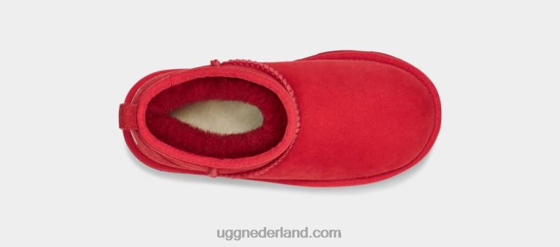 kinderen samba rood UGG klassieke ultramini 686ZP1738