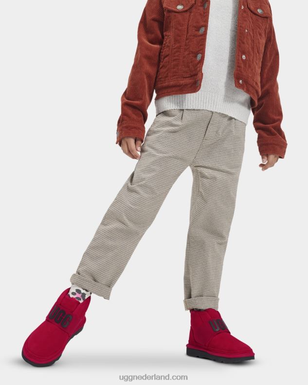 kinderen samba rood/zwart UGG neumel ii afbeelding 686ZP249