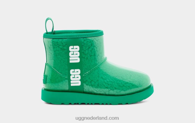kinderen smaragdgroen UGG classic clear mini ii 686ZP1751