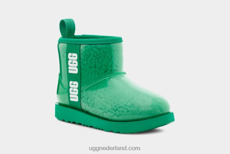 kinderen smaragdgroen UGG classic clear mini ii 686ZP1751