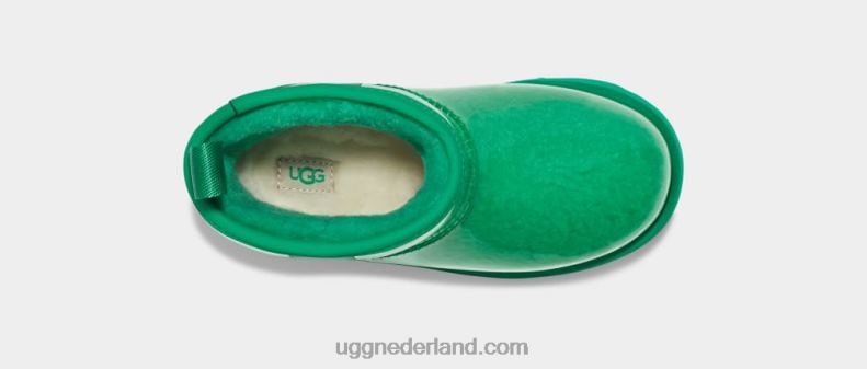 kinderen smaragdgroen UGG classic clear mini ii 686ZP1751