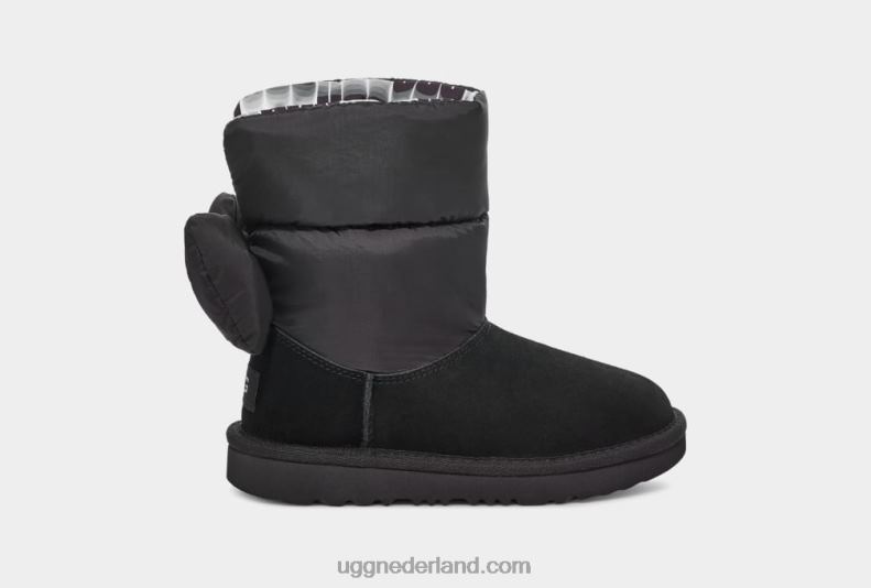 kinderen zwart UGG Bailey Bow maxi golflengte 686ZP2330