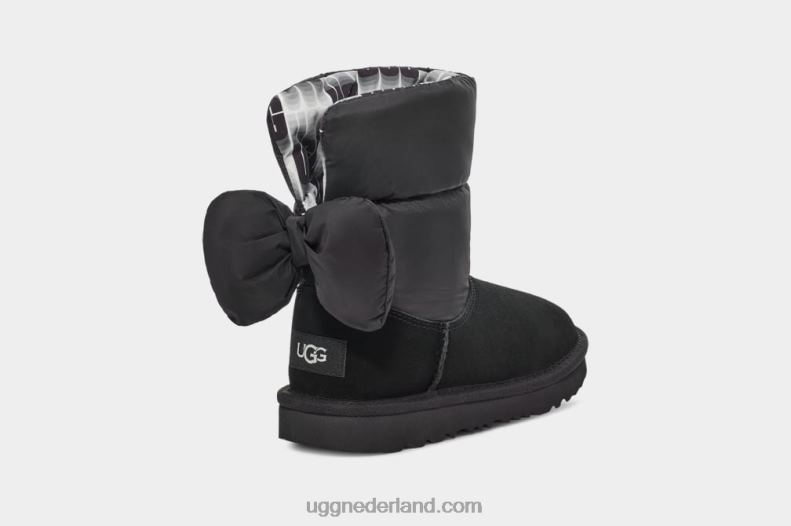 kinderen zwart UGG Bailey Bow maxi golflengte 686ZP2330