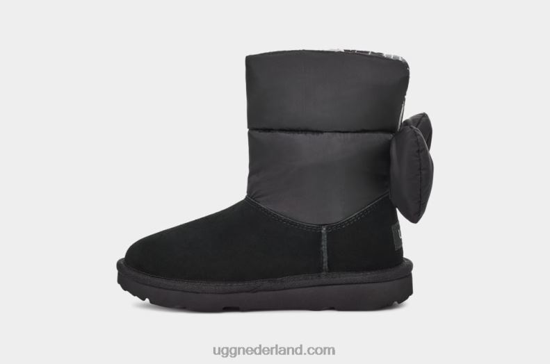 kinderen zwart UGG Bailey Bow maxi golflengte 686ZP2330