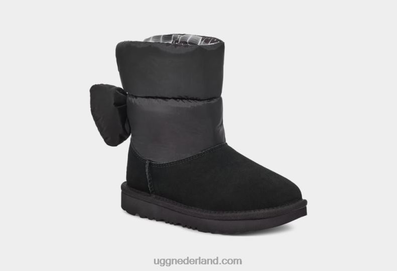 kinderen zwart UGG Bailey Bow maxi golflengte 686ZP2330