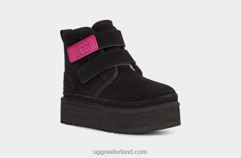 kinderen zwart UGG Neumel-platform 686ZP2082