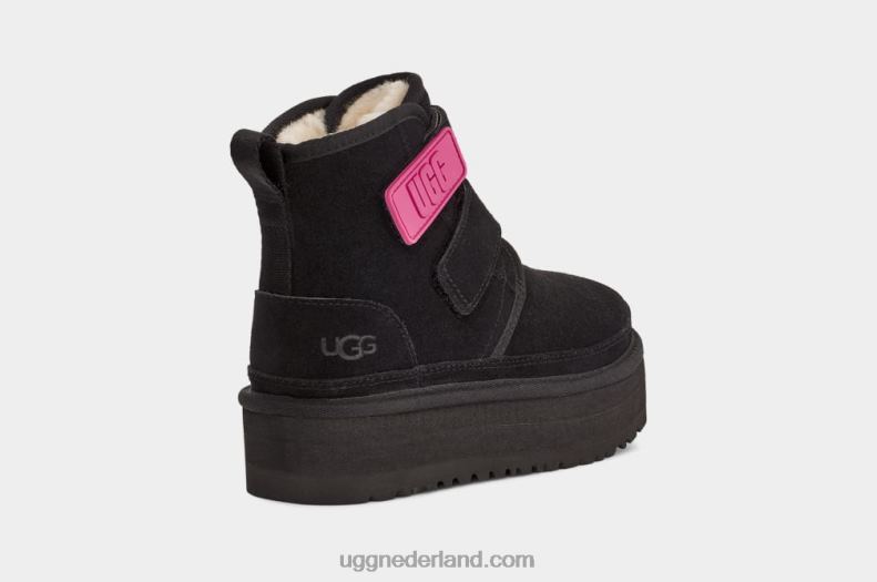 kinderen zwart UGG Neumel-platform 686ZP2082